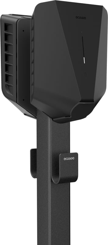 Easee BasePR 80x80 Two-Way Single Mounting Post for EV Charger