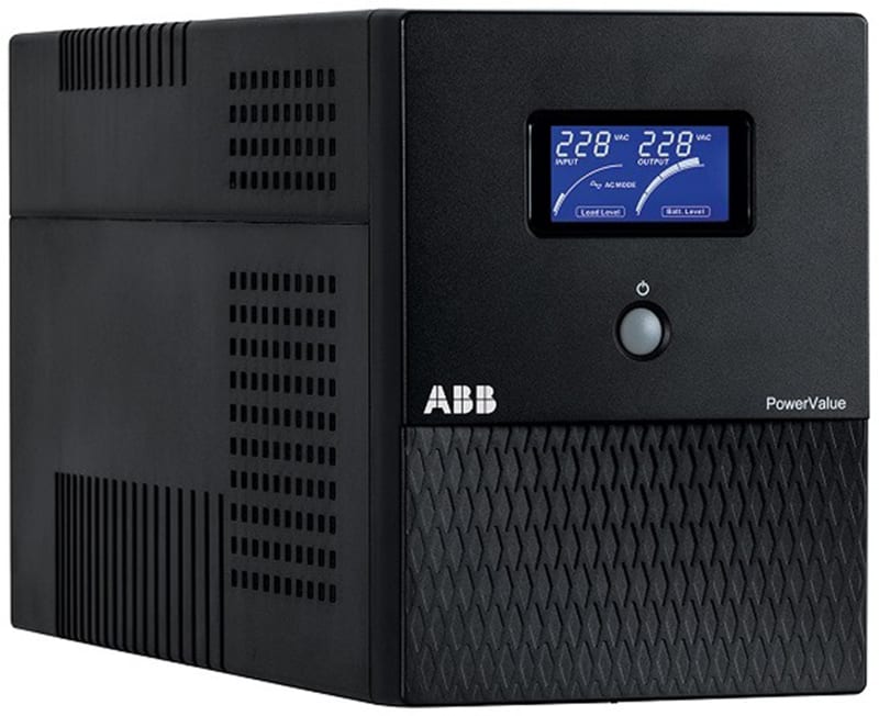 ABB VI UPS PowerValue 11LI Pro 800VA/480W;230V;50/60Hz;pure sinewave;2.5 min 4NWP100176R0001