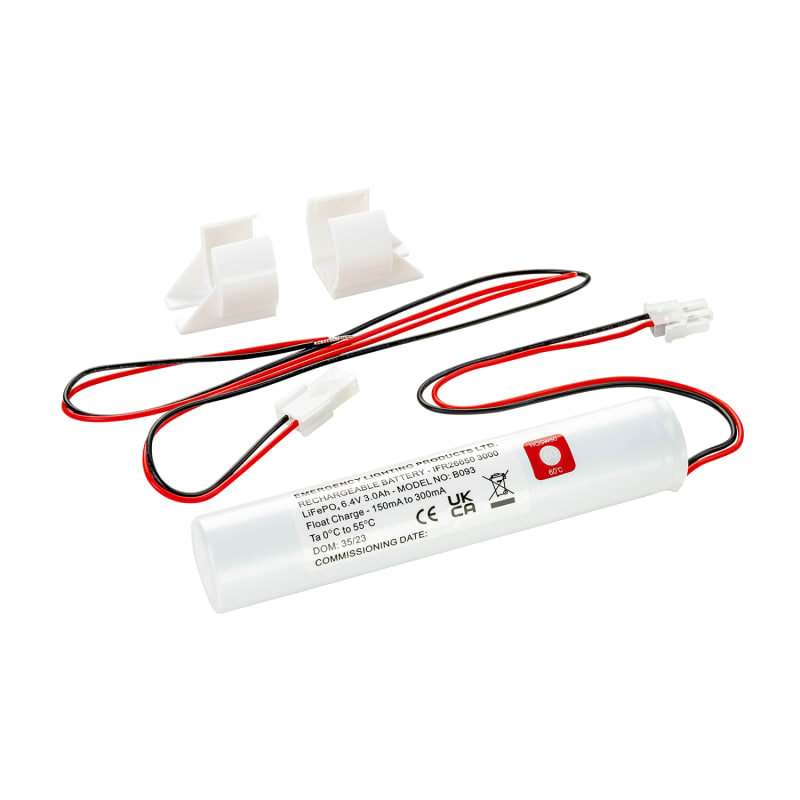 Emergency light battery 3 Hours 3.0AH - Mod: B093 (820307)