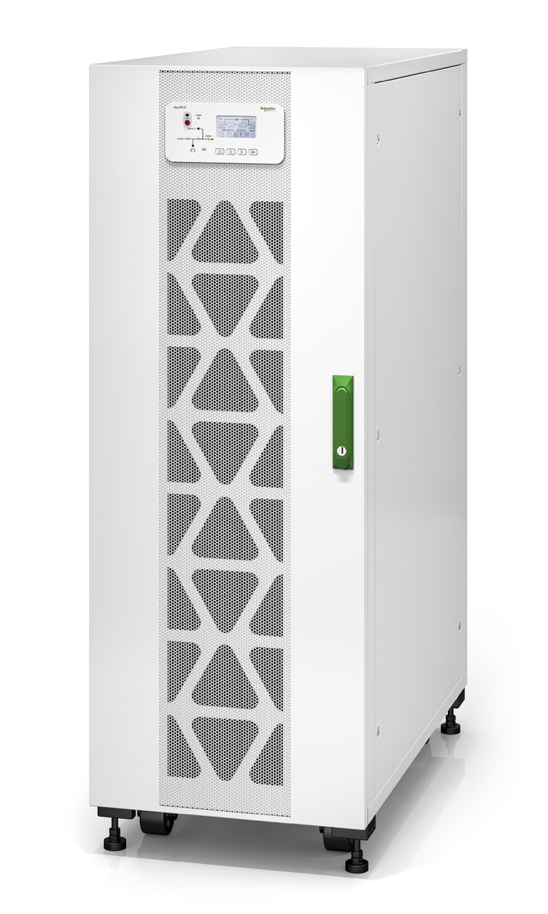 Schneider Electric Easy UPS 3S 30 kVA 400V 3:1 UPS, 2 internal 7AH modular battery strings, expandable to 4 E3SUPS30K3IB1