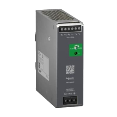 Schneider Electric Regulated Power Supply, 100-240V AC, 48V 2.5 A, single phase, Optimized ABLS1A48025