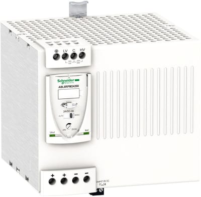 Schneider Electric regulated SMPS - 1 or 2-Phase - 100..240 V - 24 V - 20 A ABL8RPM24200