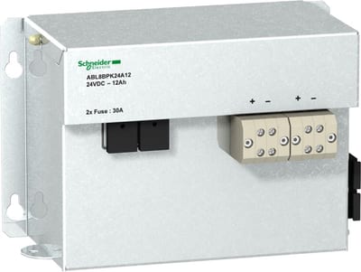 Schneider Electric ABL8BPK24A07 battery - 24 V DC - 40 A - 7 AH - for battery control module