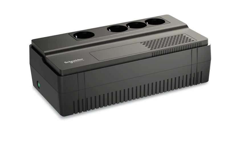 Schneider Electric SE Easy UPS, 800VA, Floor/Wall Mount, 230V, 4X CEE 7/3 Schuko outlets, AVR BVS800I-GR