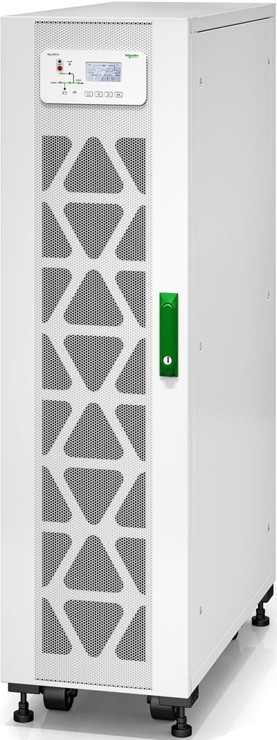 Schneider Electric Easy UPS 3S 10KVA 400V 3:3 UPS, 2 internal 7AH modular battery strings, expandable to 3 E3SUPS10KHB2