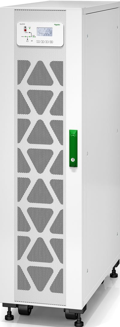 Schneider Electric Easy UPS 3S 15 kVA 400V 3:3 UPS, 2 internal 7AH modular battery strings, expandable to 3 E3SUPS15KHB2