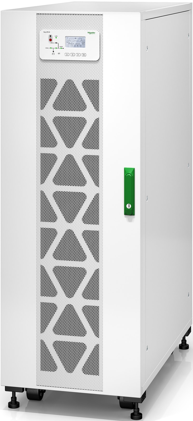 Schneider Electric Easy UPS 3S 40KVA 400V 3:3 UPS, 4 internal 7AH modular battery strings E3SUPS40KHB2