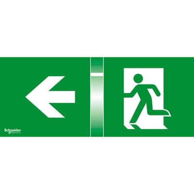 Schneider Electric Exiway Smartled - 24M - ISO screen and 3 pictograms OVA53158