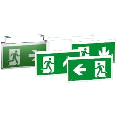 Exiway Smartled symbolplate + pictogram