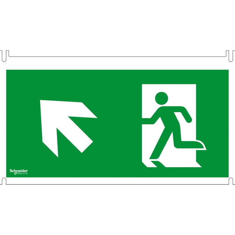 Exiway Smartled pictogram 4SC45°VT (OVA53164)