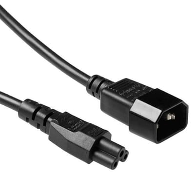 Efb Nordic Power Cable C14 to C5 Black 3m PVC