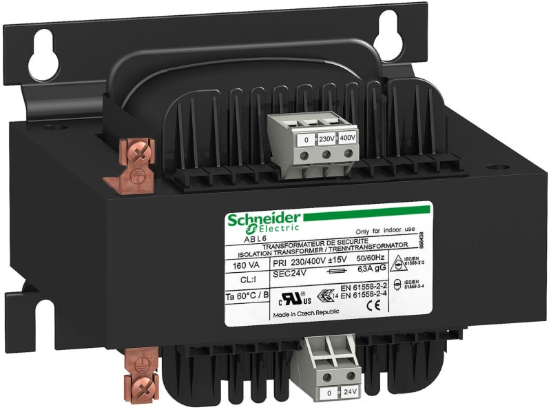 Schneider Electric voltage transformer - 230..400 V - 1 x 230 V - 1000 VA ABL6TS100U