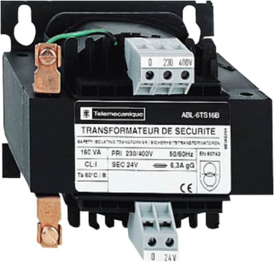 Schneider Electric voltage transformer - 230..400 V - 1 x 24 V - 250 VA ABL6TS25B