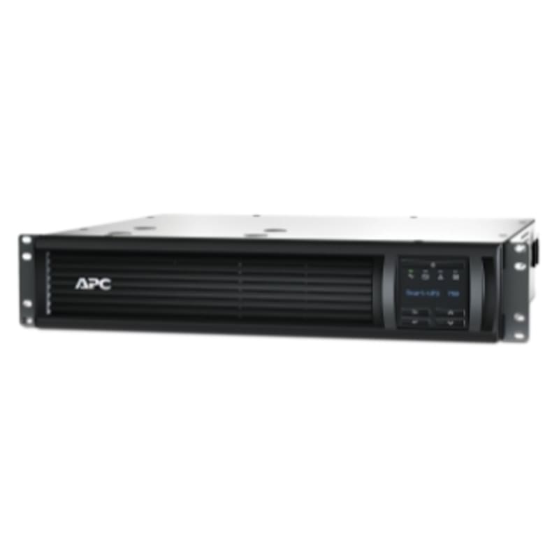 Schneider Electric APC Smart-UPS, Line Interactive, 750VA, Rackmount 2U, 230V, 4X IEC C13 outlets, SmartConnect Port+SmartSlot, AVR, LCD SMT750RMI2UC
