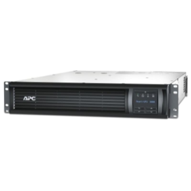 Schneider Electric APC Smart-UPS, Line Interactive, 3KVA, Rackmount 2U, 230V, 8X IEC C13+1X IEC C19 outlets, SmartConnect Port+SmartSlot, AVR, LCD SMT3000RMI2UC