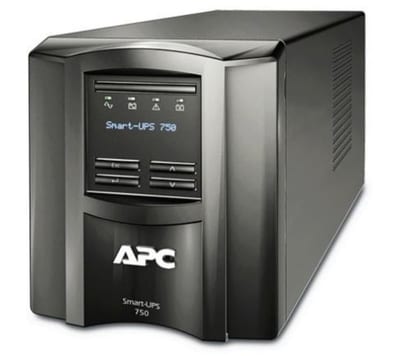 Schneider Electric APC Smart-UPS, Line Interactive, 750VA, Tower, 230V, 6X IEC C13 outlets, SmartConnect Port+SmartSlot, AVR, LCD SMT750IC