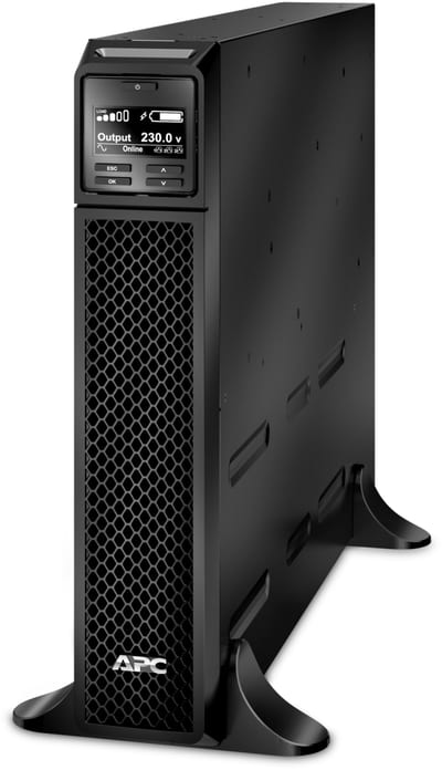 Schneider Electric APC Smart-UPS On-Line, 2200VA, Tower, 230V, 8X C13+2X C19 IEC outlets, SmartSlot, Extended runtime, W/O rail kit SRT2200XLI