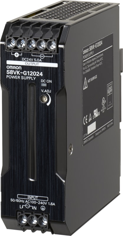 S8VK-G CURRENTF. 120W,24VDC,5A (S8VK-G12024)
