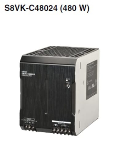 S8VK-C CURRENTF. 480W,24VDC,20A