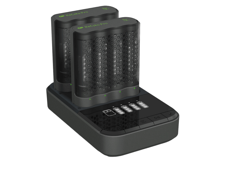 Battery charger Recyko Pro 2XP461+dock+8XAA (GPACSP461015)