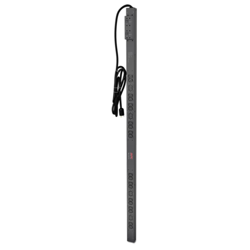 Schneider Electric Rack PDU, Basic, Zero U, 30A, 200/208V, (20)C13 & (4)C19 AP7541