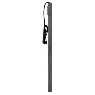 Schneider Electric Rack PDU, Basic, Zero U, 30A, 200/208V, (20)C13 & (4)C19 AP7541