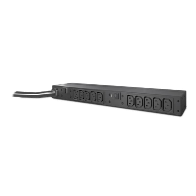 Schneider Electric Rack PDU, Basic, 1U, 30A, 208V, (10) C13 AP9571A