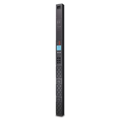 Schneider Electric APC NetShelter Metered Rack PDU, 2G, 0U, 20A, 208V, 18 C13 and 2 C19 outlets, L6-20 inlet AP8858NA3