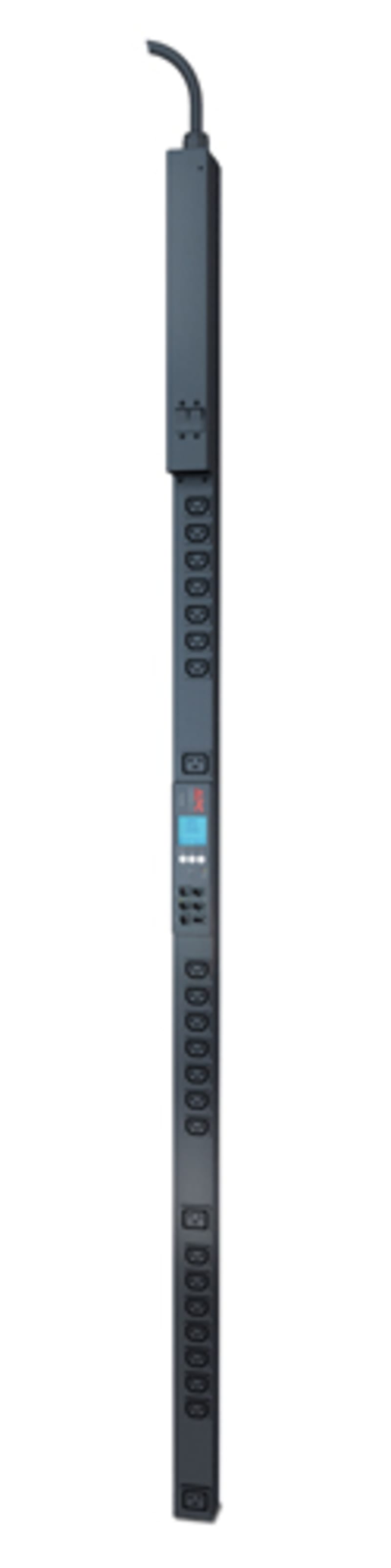 Schneider Electric APC NetShelter Metered-by-Outlet Rack PDU, 0U, 1PH, 7.4kW 230V 32A, X21 C13 and X3 C19 outlets, IEC 309 cord AP8453