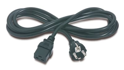 Schneider Electric Power Cord, C19 to CEE/7 Schuko, 2.5M AP9875