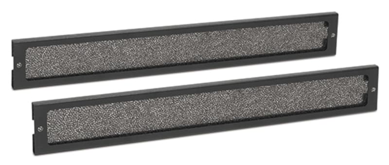 Schneider Electric APC NetShelter CX, Mini, Dust Filter Pack, 18U and 24U, Includes 2 Small Filters, Black AR4701