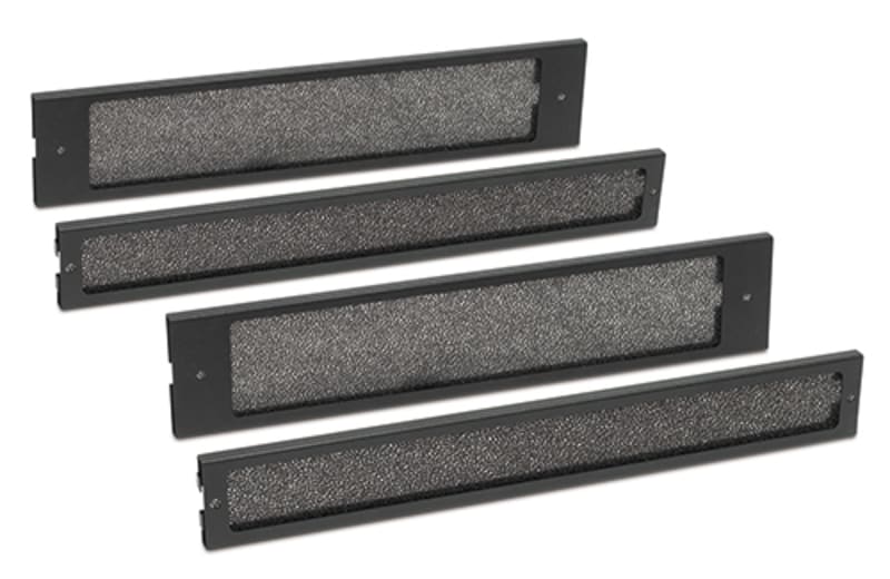 Schneider Electric APC NetShelter CX, Mini, Dust Filter Pack, 38U, Includes 2 Small and 2 Large Filters, Black AR4702