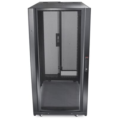 Schneider Electric APC NetShelter SX, Server Rack Enclosure, 24U, Black, 1198.5H x 600W x 1070D mm AR3104