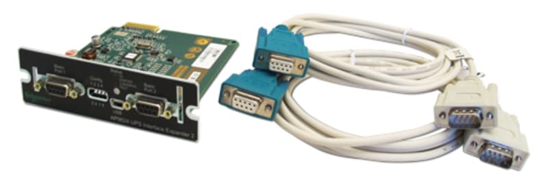 Schneider Electric UPS Interface Expander 2, additional UPS interface ports with serial shutdown support AP9624