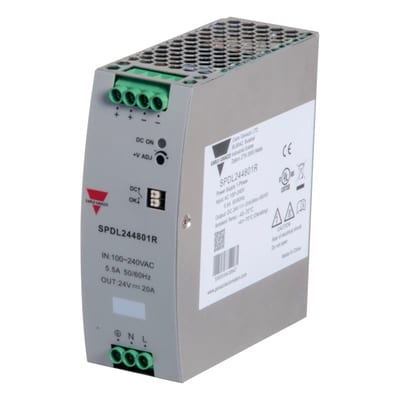 Power supply 480W 24VDC 20A with relay