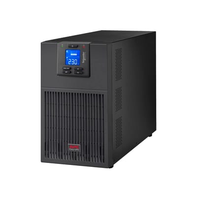 Schneider Electric APC Easy UPS On-Line, 3KVA/2700W, Tower, 230V, 6X IEC C13 + 1X IEC C19 outlets, Intelligent Card Slot, LCD SRV3KI-E
