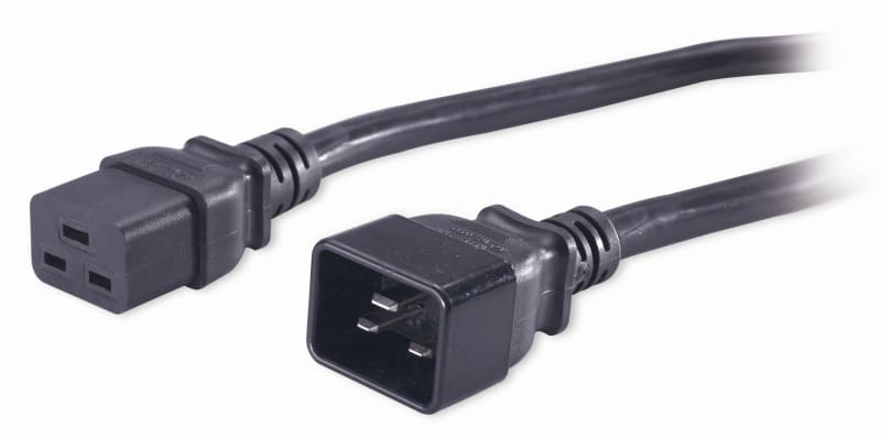 Schneider Electric Power Cord, C19 to C20, 2.0M AP9877