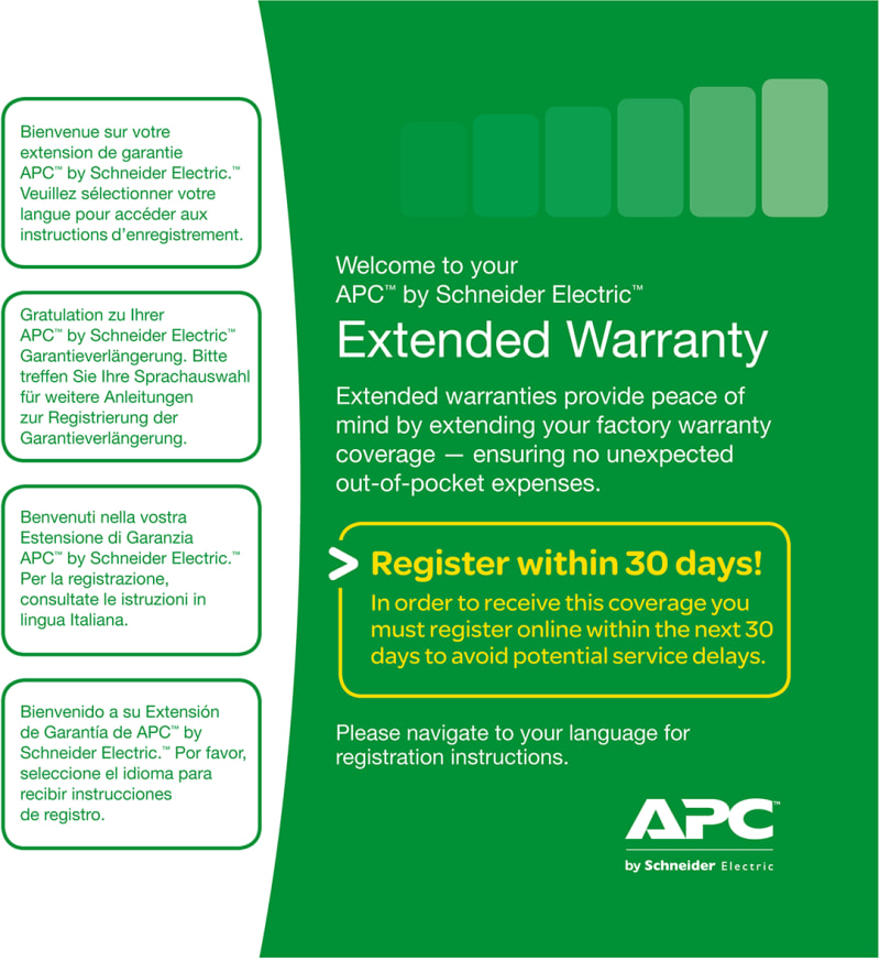 Warranty WBEXTWAR1YR-SP-03