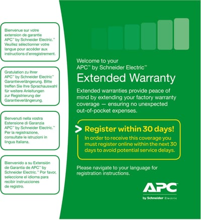 Warranty WBEXTWAR1YR-SP-05