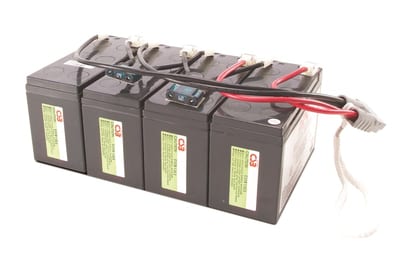 Schneider Electric APC Replacement Battery Cartridge #25 with 2 Year Warranty RBC25
