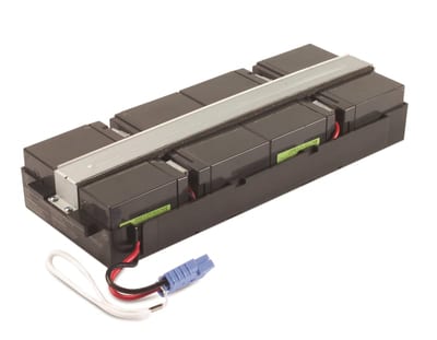 Schneider Electric APC Replacement Battery Cartridge, VRLA battery, 9AH, 48VDC, 2-Year warranty RBC31