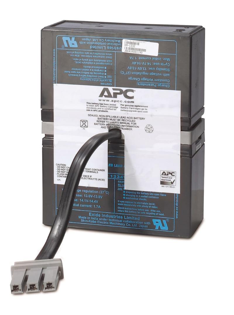 Schneider Electric APC Replacement Battery Cartridge 33 with 2 Year Warranty RBC33