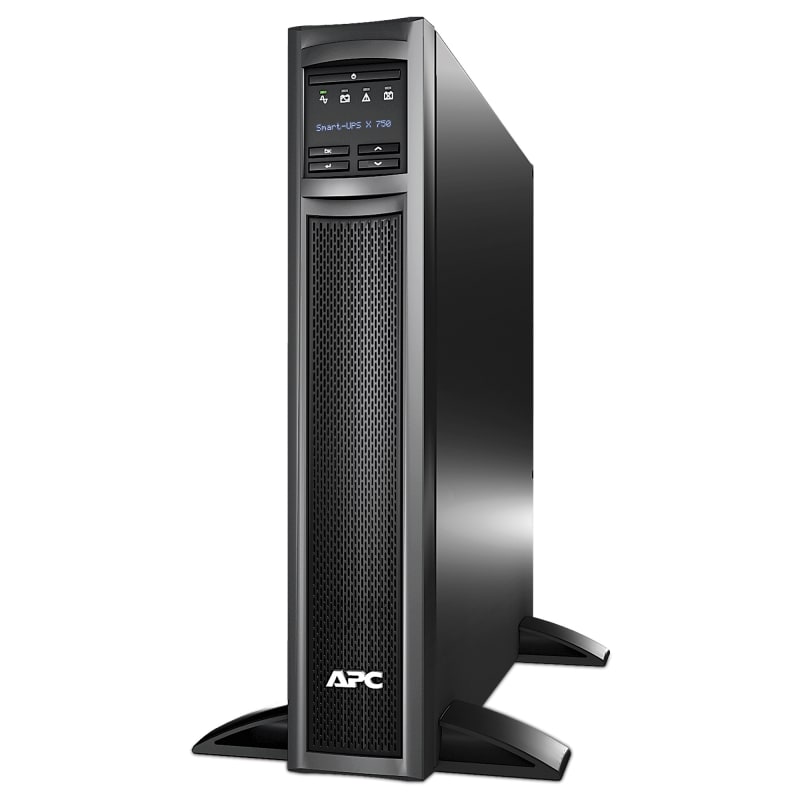 Schneider Electric APC Smart-UPS X, Line Interactive, 750VA, Rack/tower convertible 2U, 230V, 8X C13 IEC, SmartSlot, Extended runtime SMX750I