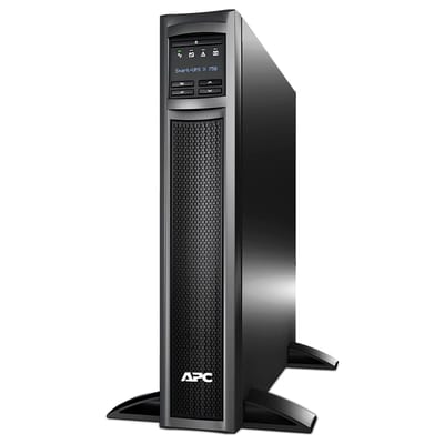 Schneider Electric APC Smart-UPS X, Line Interactive, 750VA, Rack/tower convertible 2U, 230V, 8X C13 IEC, SmartSlot, Extended runtime SMX750I