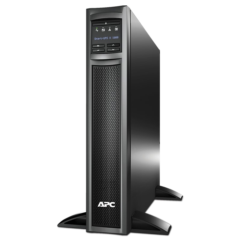 Schneider Electric APC Smart-UPS X, Line Interactive, 1000VA, Rack/tower convertible 2U, 230V, 8X C13 IEC, SmartSlot, Extended runtime SMX1000I