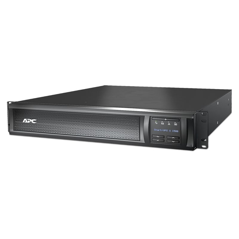 Schneider Electric APC Smart-UPS X, Line Interactive, 1500VA, Rack/tower convertible 2U, 230V, 8X C13 IEC, SmartSlot, Extended runtime SMX1500RMI2U