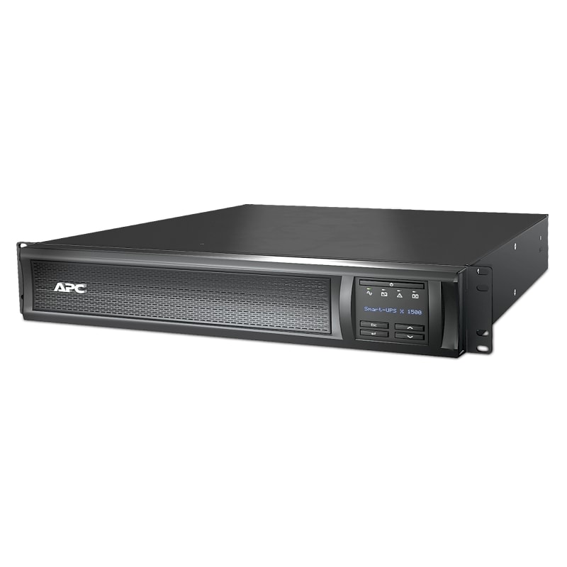 Schneider Electric APC Smart-UPS X, Line Interactive, 1500VA, Rack/tower convertible 2U, 230V, 8X C13 IEC, Network card, Extended runtime SMX1500RMI2UNC