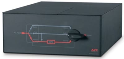 Schneider Electric APC Service Bypass Panel- 230V; 100A; MBB; Hardwire input; IEC-320 output- (8) C13 (2) C19 SBP10KRMI4U