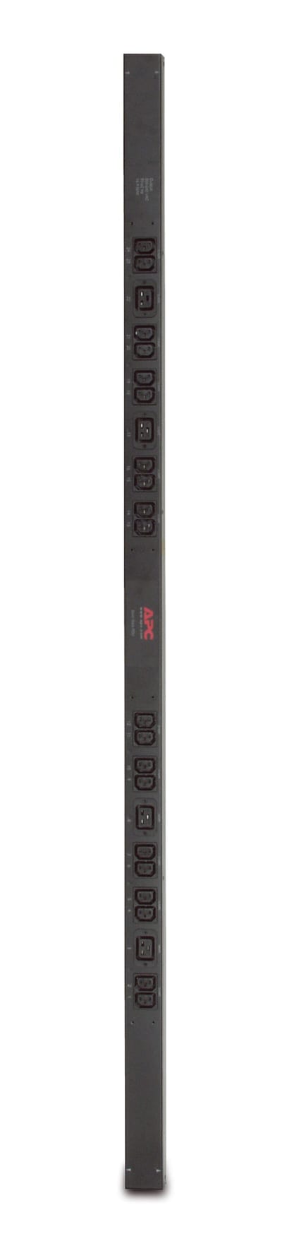 Schneider Electric Rack PDU,Basic,ZeroU,16A,230V,(20)C13 & (4)C19; IEC309, 10 ft Cord AP7554