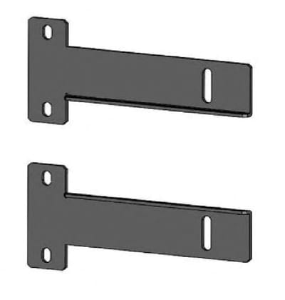 Schneider Electric Easy Rack Post Bottom Bracket 3-4 ft Inside, Pair